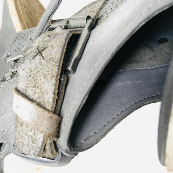 Dolce Vita Heel Sandal Boot Suede Zip 9.5 EUC - Picture 6 of 8